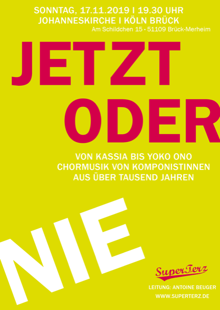Konzert am 17. November in der Johanneskirche Brück-Merheim